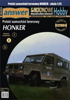 Geländewagen HONKER (polnische 6. Luftlandungsbrigade) 1:25