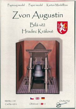 Glocke Augustin (1581) aus dem Weißen Turm in Hradec Králové / Königgrätz 1:50 übersetzt