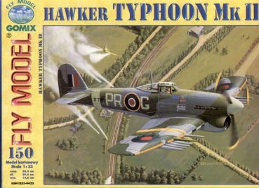 Hawker Typhoon Mk. Ib der RAF (Normandie, 1944) 1:33 übersetzt