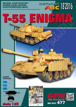 Irakischer Panzer T-55 Enigma (1991) 1:25