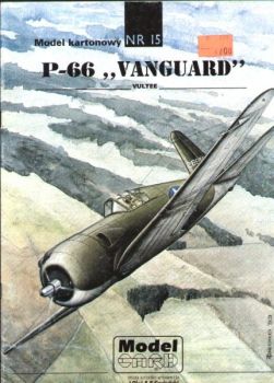 Jagdflugzeug Vultee P-66 Vanguard "Model 48" (1939) 1:33