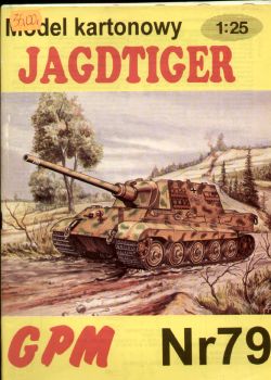 Jagdtiger (Sd.Kfz.186) 1:25 Originalausgabe