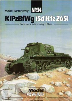 leichter Kommandopanzer KIPz.Bf.Wg. (Sd.Kfz. 265) 1:25 übersetzt, ANGEBOT