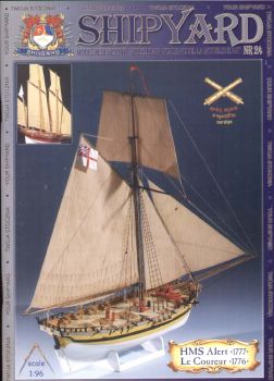 Kutter HMS Alert 1776 + Piraten-Logger Le Coureur (1777) 1:96