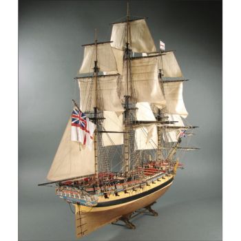 Laser Cardboard Kit Fregatte HMS MERCURY (1779) 1:72