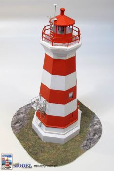 Leuchtturm Brier Island Lighthouse, Bay of Fundy, Nova Scotia, Kanada (1944) 1:72