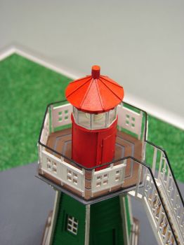 Leuchtturm Bunthäuser Spitze (Hamburg, 1913) 1:87 LC-Modell, übersetzt