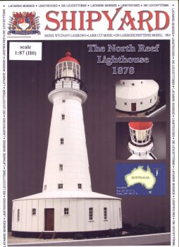 Leuchtturm North Reef, Australien (1878) 1:87 LC-Modell, übersetzt