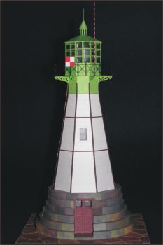Leuchtturm Westerplatte bei Danzig/Gdansk aus dem Jahr 1939 1:50