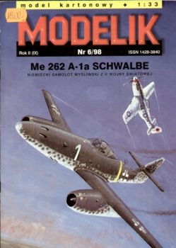 Messerschmitt Me-262 A-1a Schwalbe (Lechfeld, 1944) 1:33 ANGEBOT