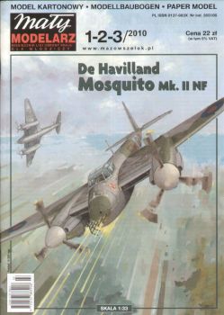 Nachtjäger De Havilland Mosquito Mk.II FN 1:33 inkl. Spantensatz