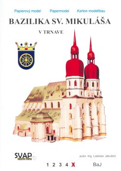 Nikolaus-Dom (Dóm svätého Mikulá¨a) von Trnava/Tyrnau 1:200 ANGEBOT