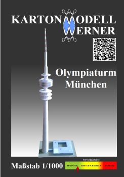 Olympiaturm München 1:1000 deutsche Anleitung