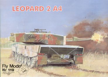 Panzer Leopard 2A4 der Bundeswehr 1:25 übersetzt