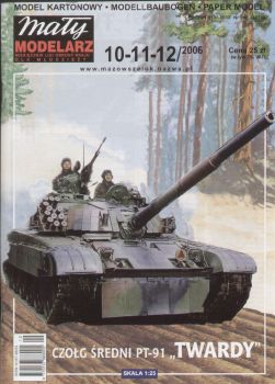 Panzer PT-91 Twardy (polnische Weiterentwicklung T-72) 1:25 ANGEBOT