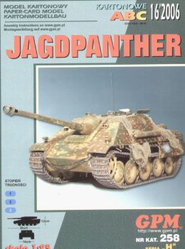 Panzerjäger Sd.Kfz.173 Ausf.G "Jagdpanther"  1:25  extrem