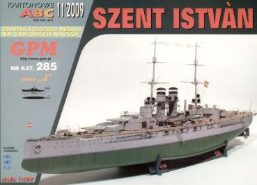 Panzerschiff kuk Szent István (1918) 1:200