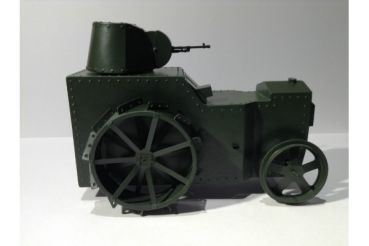 Panzerwagen Fordson N Campbell (1940) + das leichte Maschinengewehr Bren 1:16