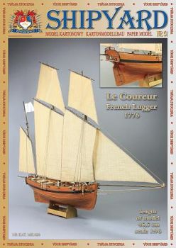 Piraten-Logger Le Coureur (1777) 1:96 übersetzt