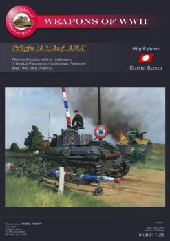 Pz.Kpfw.38(t) Ausf.A/B/C "Tschechisch" (4 Versionen) 1:25 extre