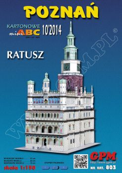 Rathaus in Posen / Poznan (Polen) 1:150