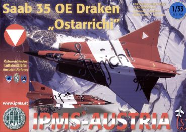 Saab 35 OE Draken Sonderbemalung "Ostarrichi" 1:33