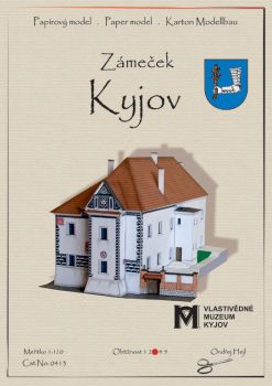 Schlösschen Kyjov/Gaya (Geyen) Tschechien (1548) 1:120 (TT)