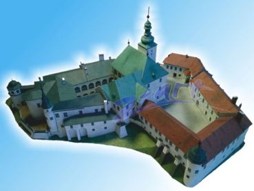 Schloss Frýdek in Frýdek-Mistek / Tschechische Republik 1:300