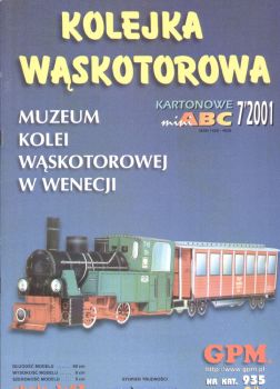 Schmalspurzug Freilicht-Eisenbahnmuseum Wenecja/Polen 1:43