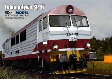 Schnellzug-Diesellokomotive SP47-001 PKP (1975) 1:25 extrem präzise