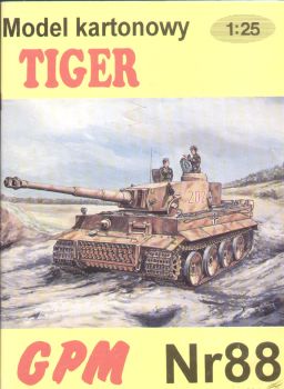 Schwerpanzer Pz.Kpfw.VI Tiger (Seitennummer 202) 1:25 ANGEBOT