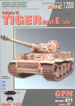 Schwerpanzer Pz.Kpfw.VI Tiger Ausf. E Spätversion, Tiger Witmann, 1:25