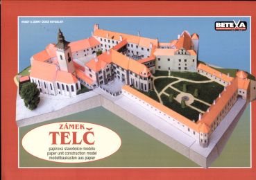 Stadtkern TELC mit dem Schloss (1.Teil) 1:200 übersetzt