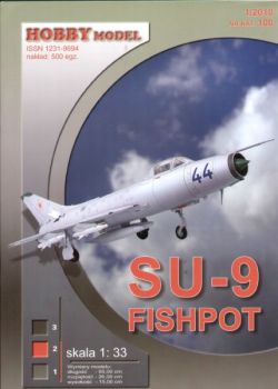 Suchoj Su-9 Fishpot Sowjetischer Luftwaffe (1960/70er) 1:33 neu