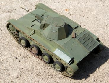 sowjetischer Leichtpanzer T-60 1:25 überarbeitet, Offsetdruck