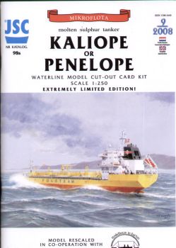 Tanker für flüssigen Schwefel Kaliope oder Penelope 1:250