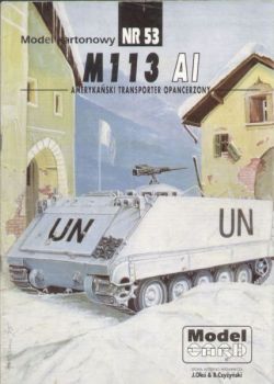 US-Mannschaftstransporter M113-A1 (UN-Streitkräfte, 1955) 1:25