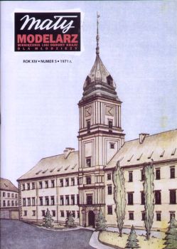 Warschauer Königsschloss 1772 1:200 (Reprint MM 5/71), ANGEBOT