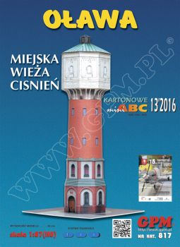 Wasserturm aus Olawa / Ohlau in Polen 1:150