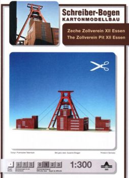 Zeche Zollverein XII Essen 1:300 deutsche Anleitung