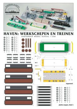 Zurüst-Bausatz für Diorama Hafen Kade 1:250 übersetzt (Haven-Werkshepen)