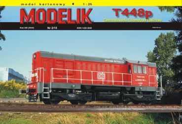 tschechoslowakische Diesellok T448p (DB Schenker Rail Polska S.A.) 1:25 korrigiert Offsetdruck