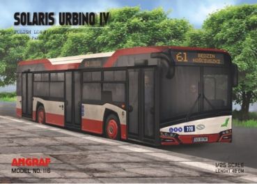 Stadtbus Solaris Urbino 12 dreidreitürig (der IV Generation, 2016) 1:25