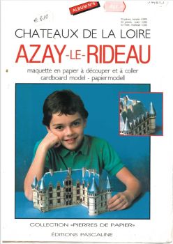 Azay-le-Rideau - ein von bekanntesten Loire-Schlössern 1:200