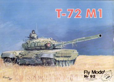 berühmter russischer Panzer T-72 M1 (1970er)    1:25