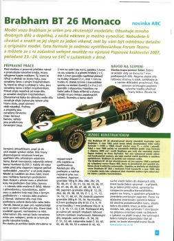 Formel 1.-Bolid Brabham BT 26 (Großer Preis von Monaco 1968) 1:24; Ägyptischer Papyrus-Boot und Phönizisches Handelsschiff 1:400; großer Panda