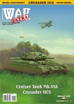 britischer Panzer Cruiser Tank Mk. VIA Crusader IICS 1:25