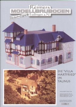 die Villa Hartfried im Taunus aus dem Jahr 1906  1:87 (H0)