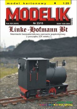 feuerlose Schmalspurlokomotive Linke-Hofmann Bt aus dem Jahr 1912 1:25