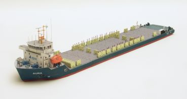 finnisches Großraum-Transportschiff AURA (2008) + Ladung 1:250 Sonderausgabe